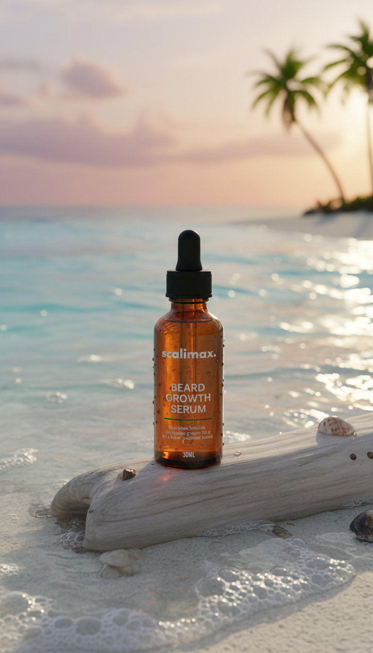 scalimax. Beard Growth Serum