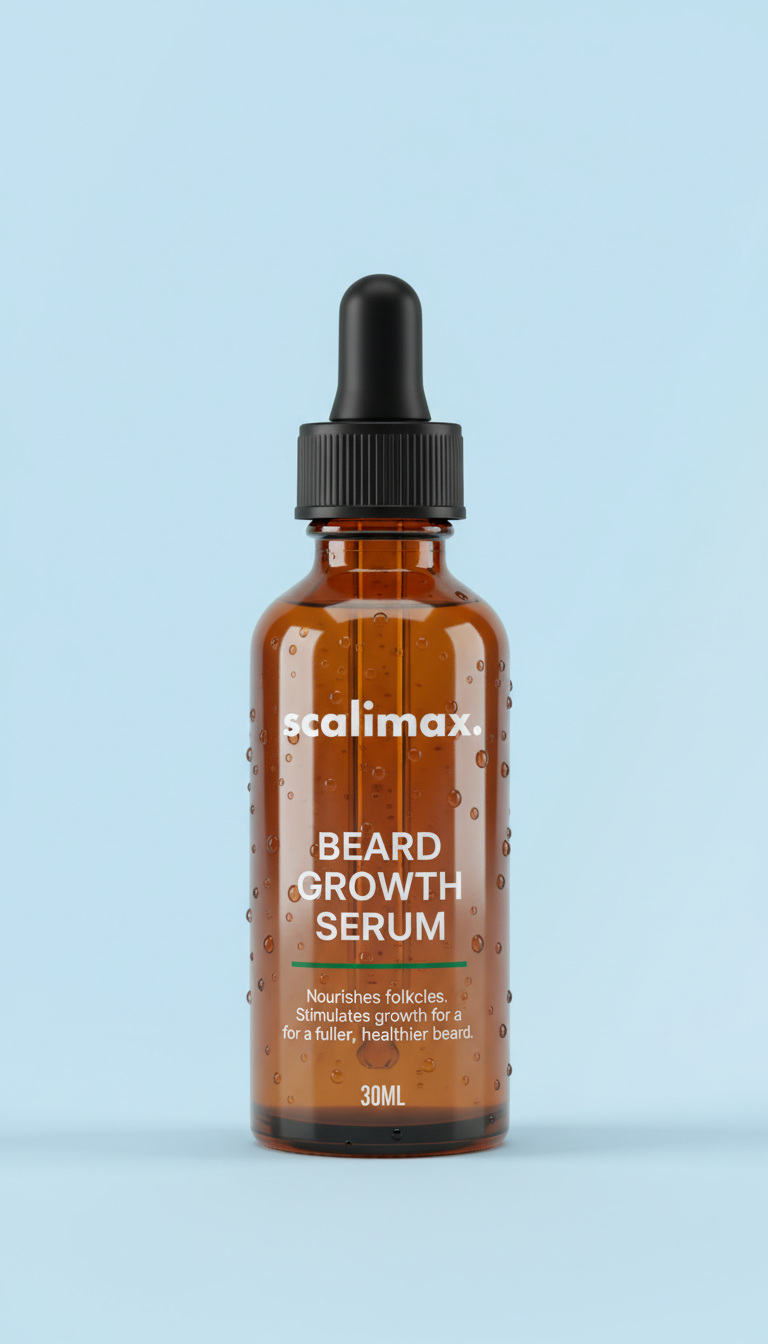 scalimax. Beard Growth Serum