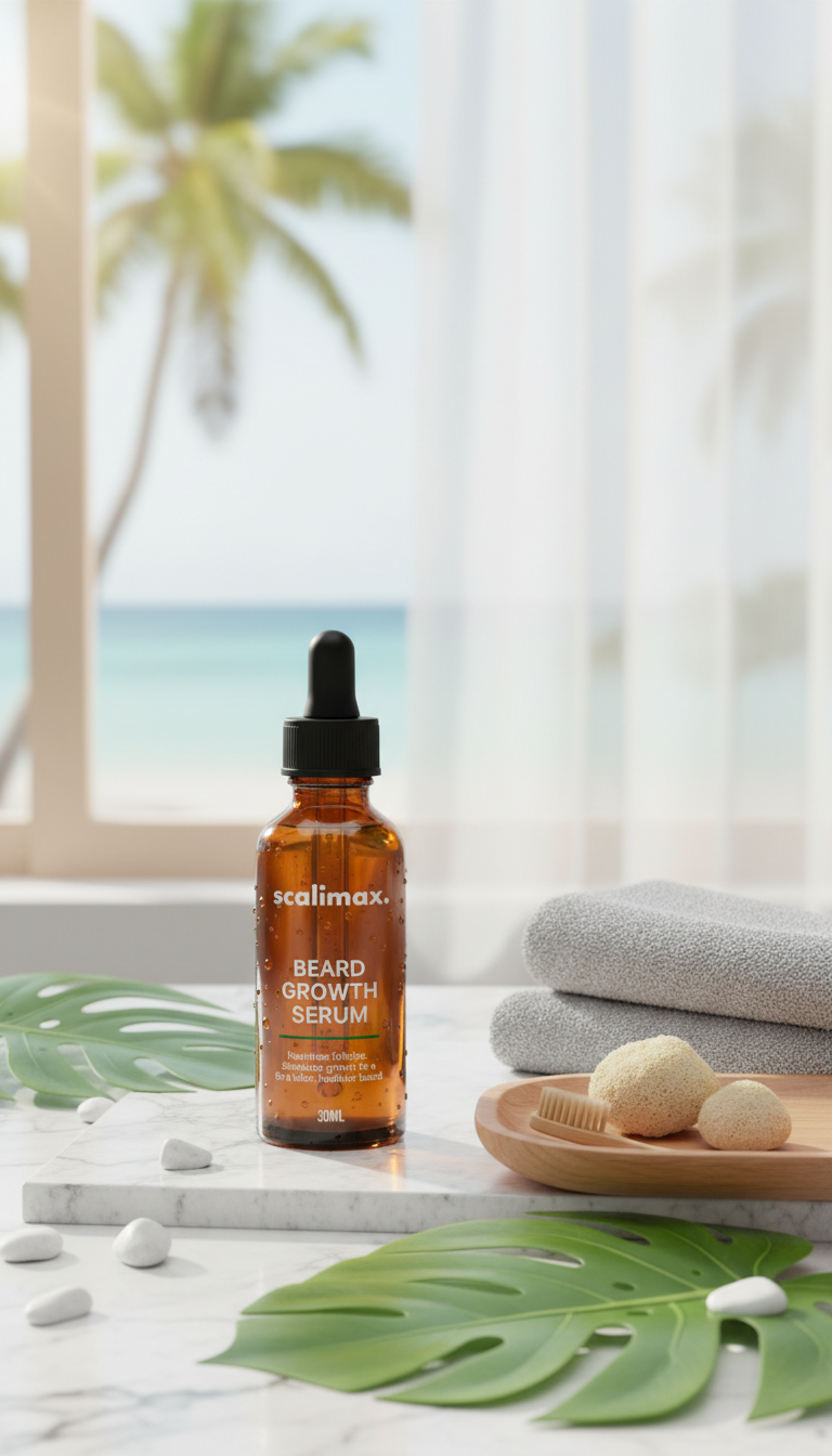 scalimax. Beard Growth Serum